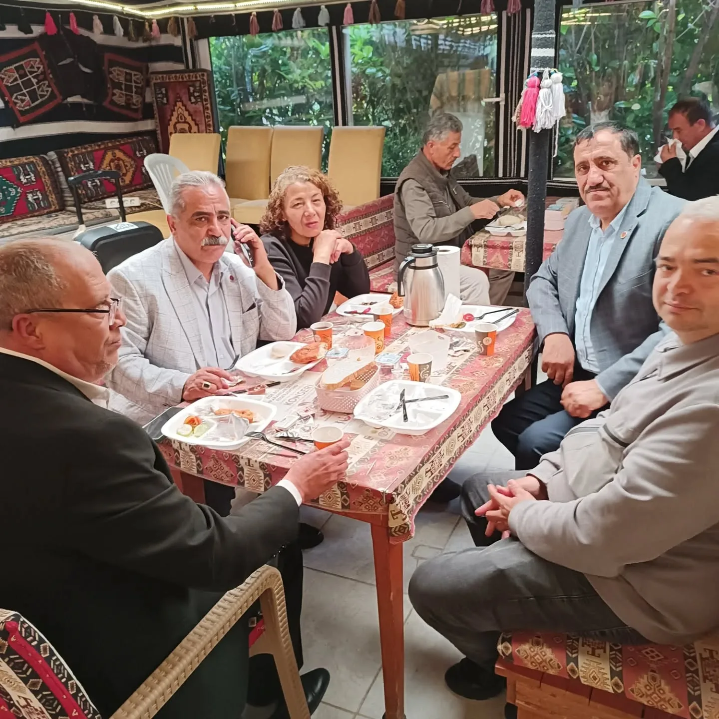 Muhtarlar federasyonu buluşmasından renkli kareler..
