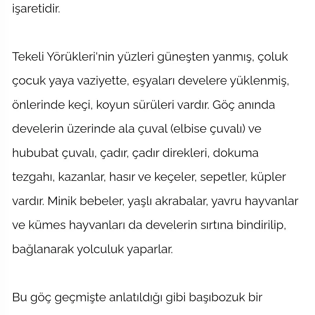 Yörük Türkmen Etkinliği
