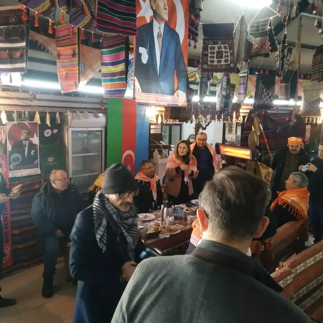 Bugün "Oba Yörük Türkmen Kültür Müzemizde " Chp İzmir milletvekillerimiz sayın Özcan Purçu…