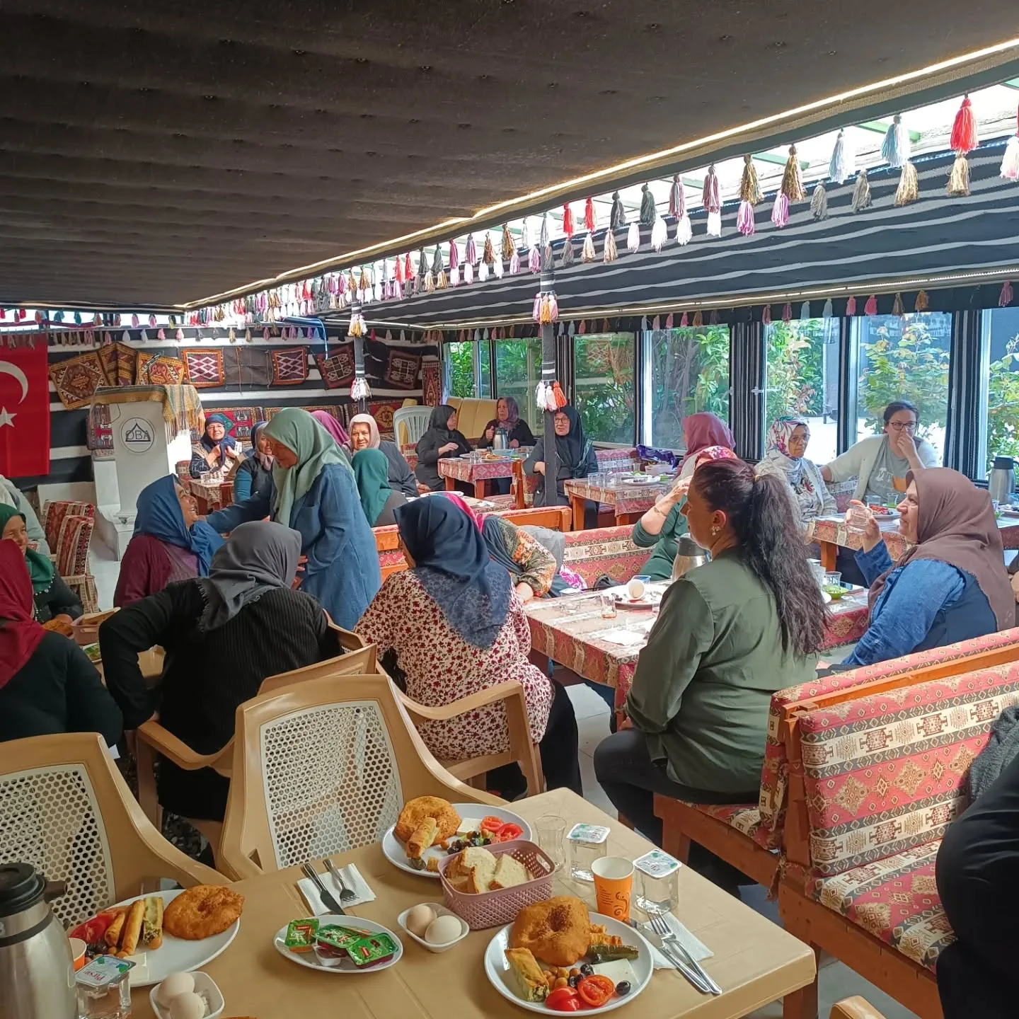 Anneler günü etkinliğinden .