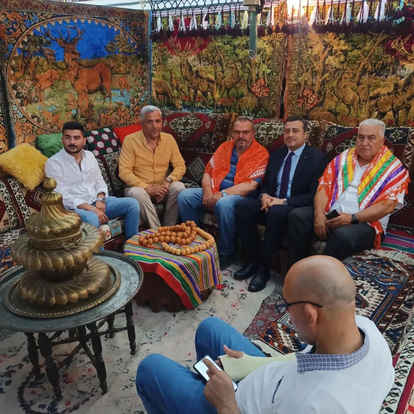 Cumhurbaşkanlığı İletişim Başkanlığı İzmir Bölge Müdürü Cengiz Kutlu Yüksel ve ekibi OBA m…