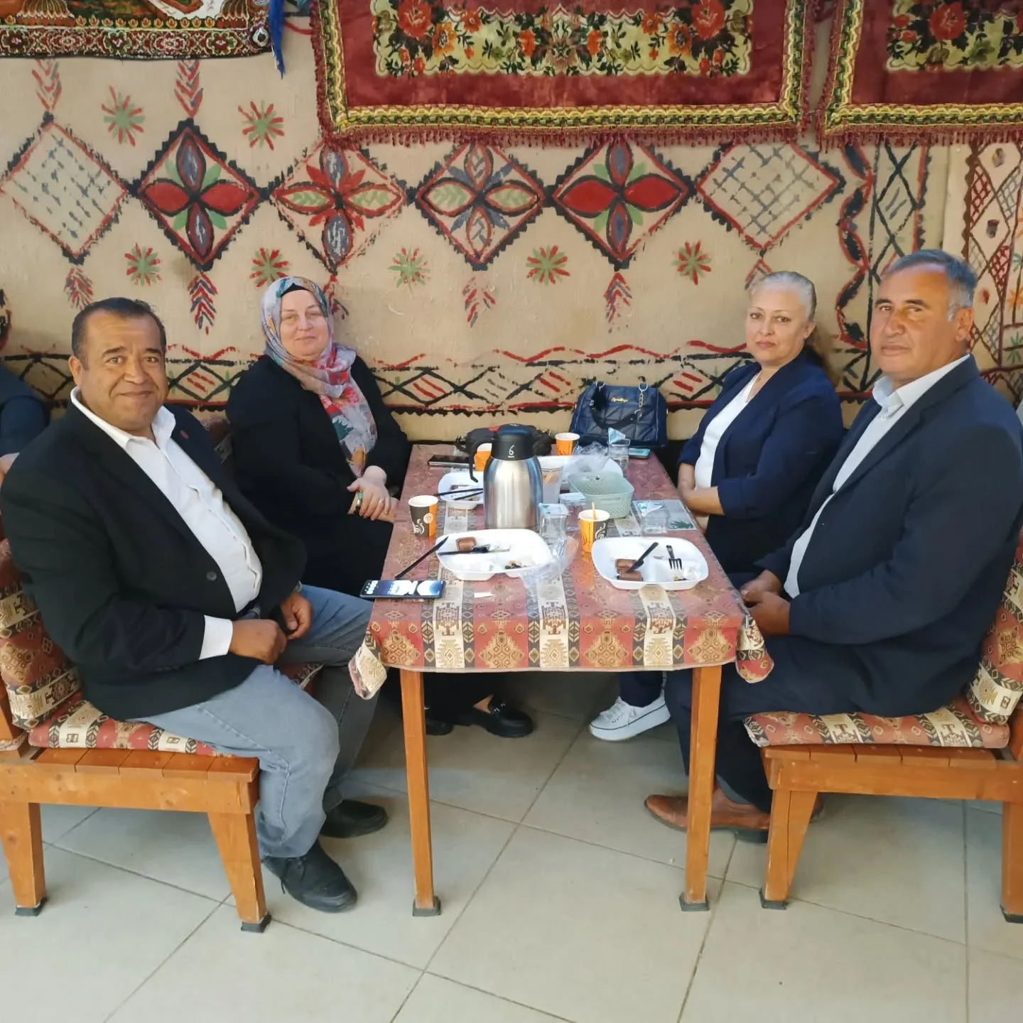 Muhtarlar federasyonu buluşmasından renkli kareler..