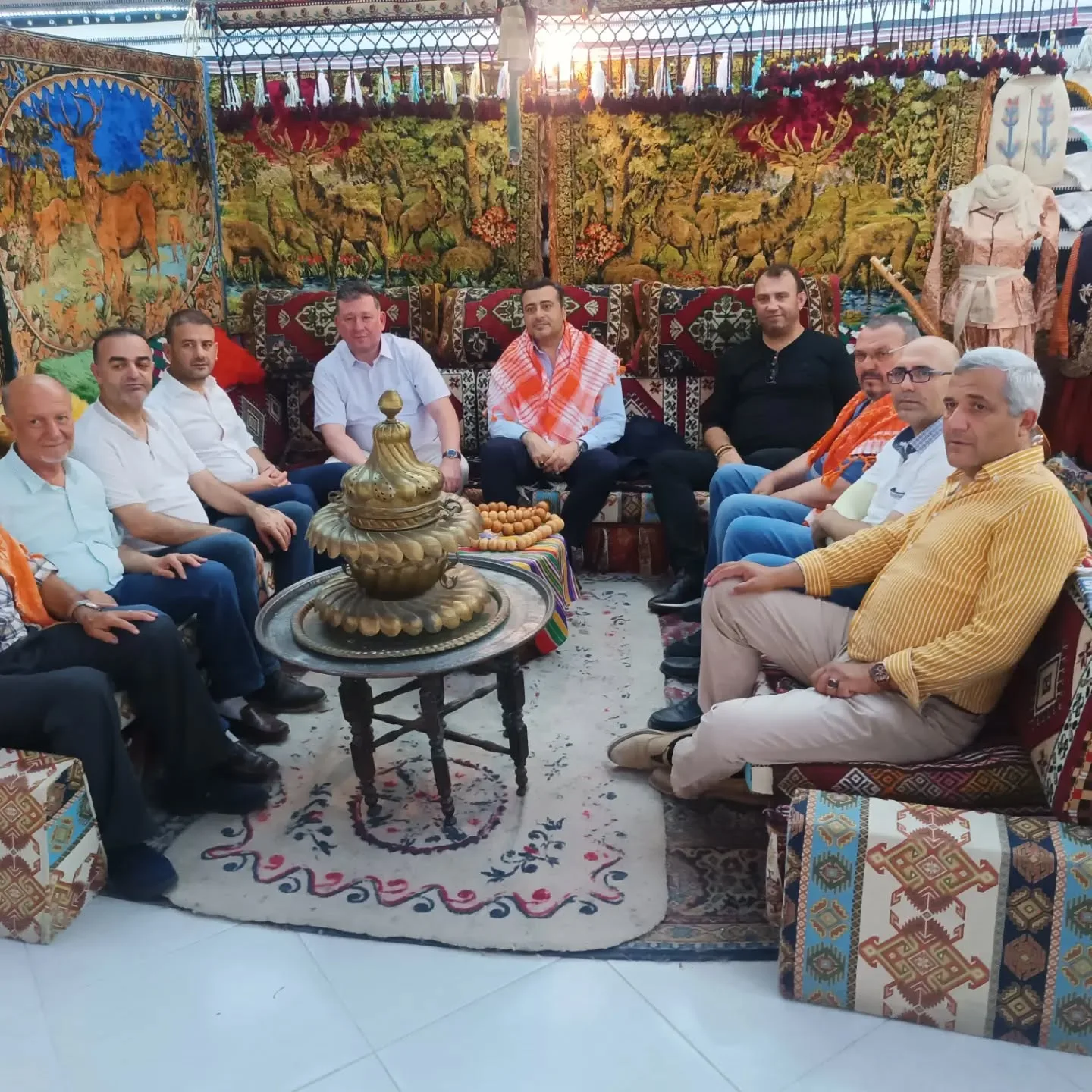 Cumhurbaşkanlığı İletişim Başkanlığı İzmir Bölge Müdürü Cengiz Kutlu Yüksel ve ekibi OBA m…