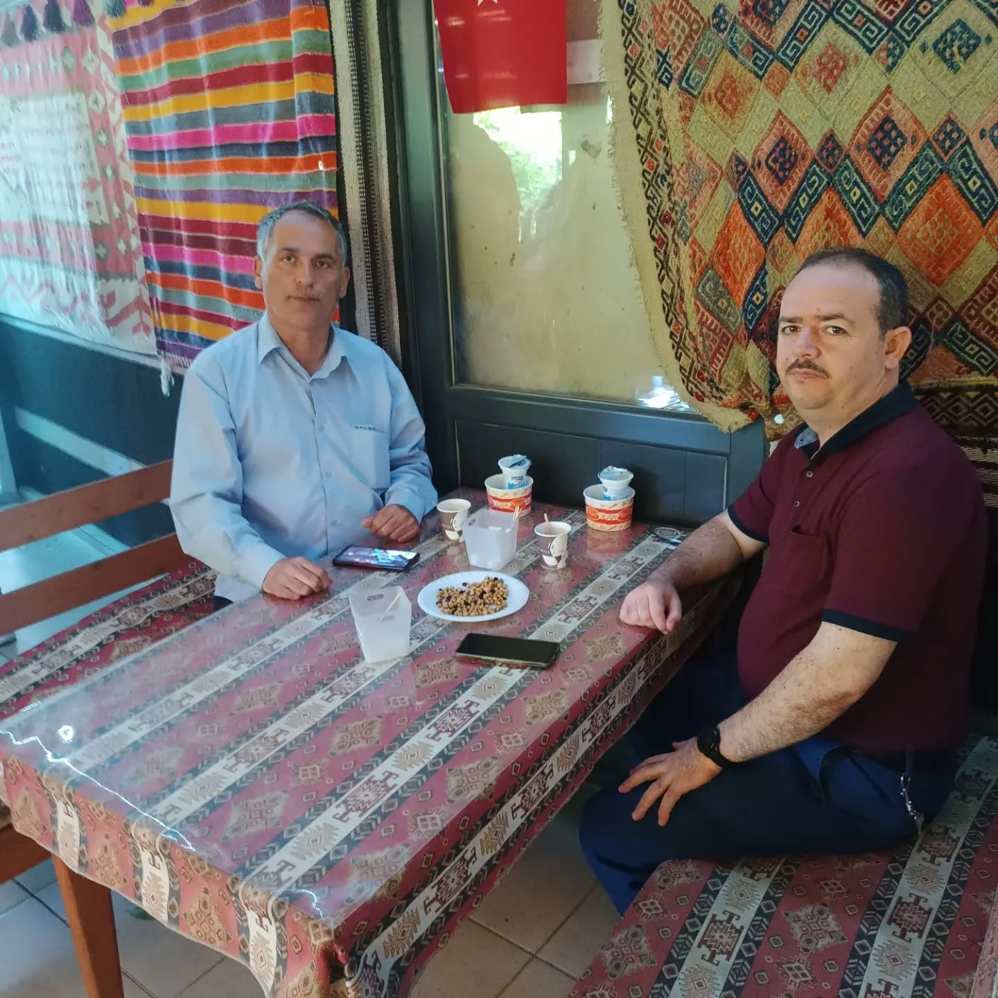 Geleneksel kurban bayramlaşmamızdan Akrabalarımızla sıcak anlar.