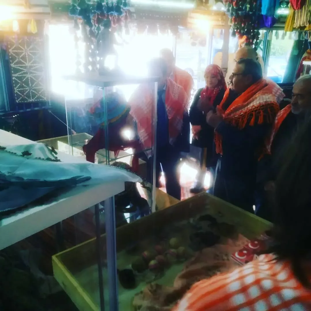 Bugün Oba Yörük Türkmen Kültür Müzemizin ziyaretçileri,İzmir  Katip Çelebi Ünüversitesi  R…