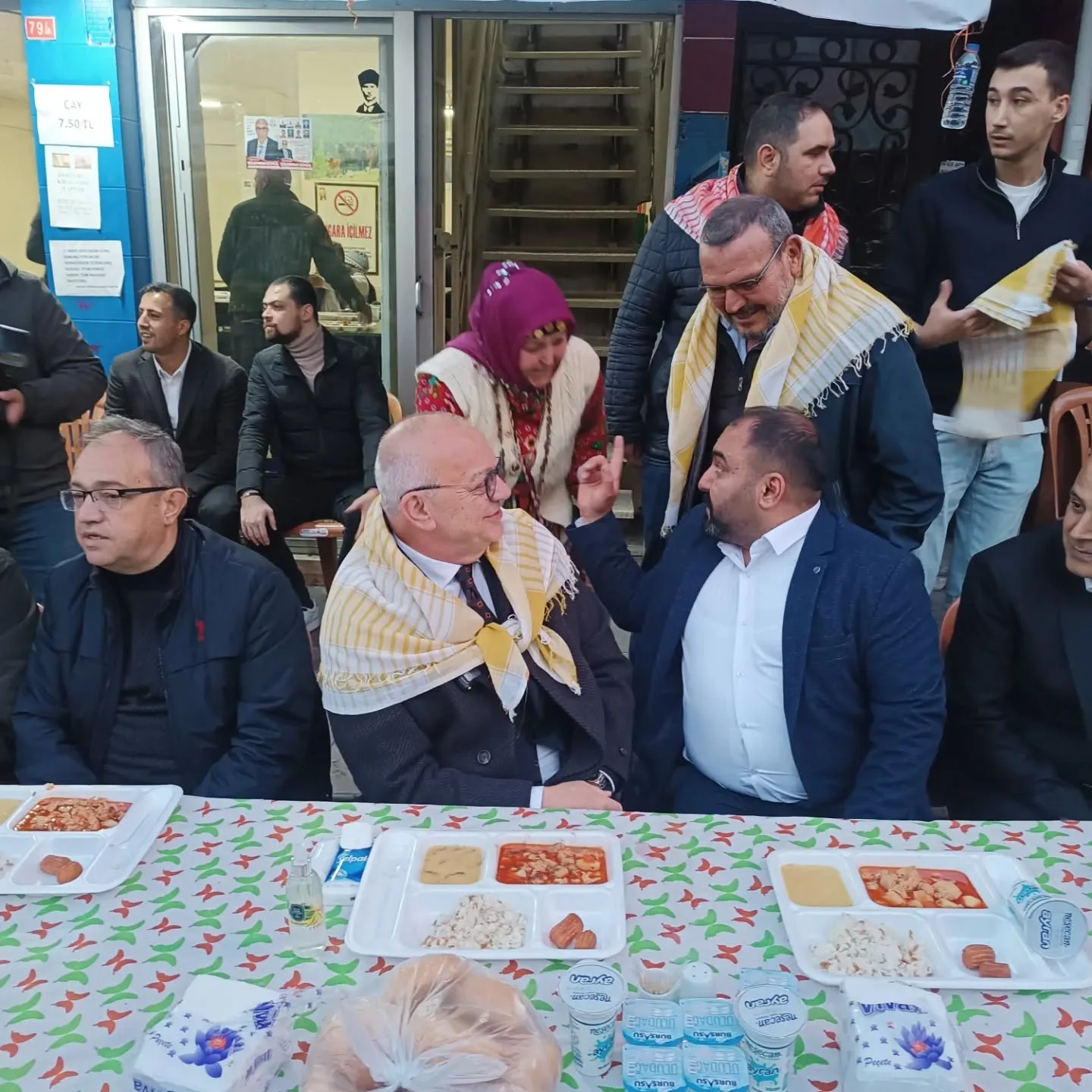 Manisa sancaklı Yörükleri derneğinin düzenlemiş olduğu iftar yemeği etkinliğine katıldık..