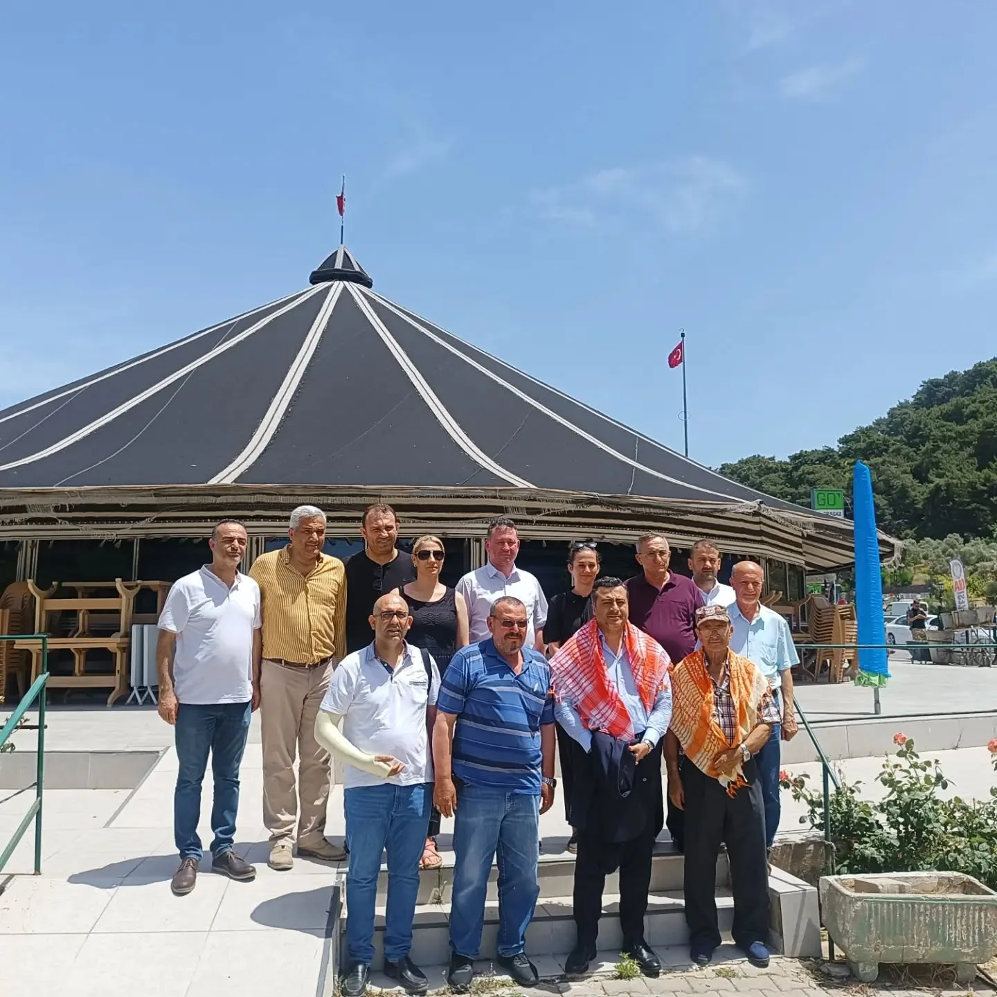 Cumhurbaşkanlığı İletişim Başkanlığı İzmir Bölge Müdürü Cengiz Kutlu Yüksel ve ekibi OBA m…