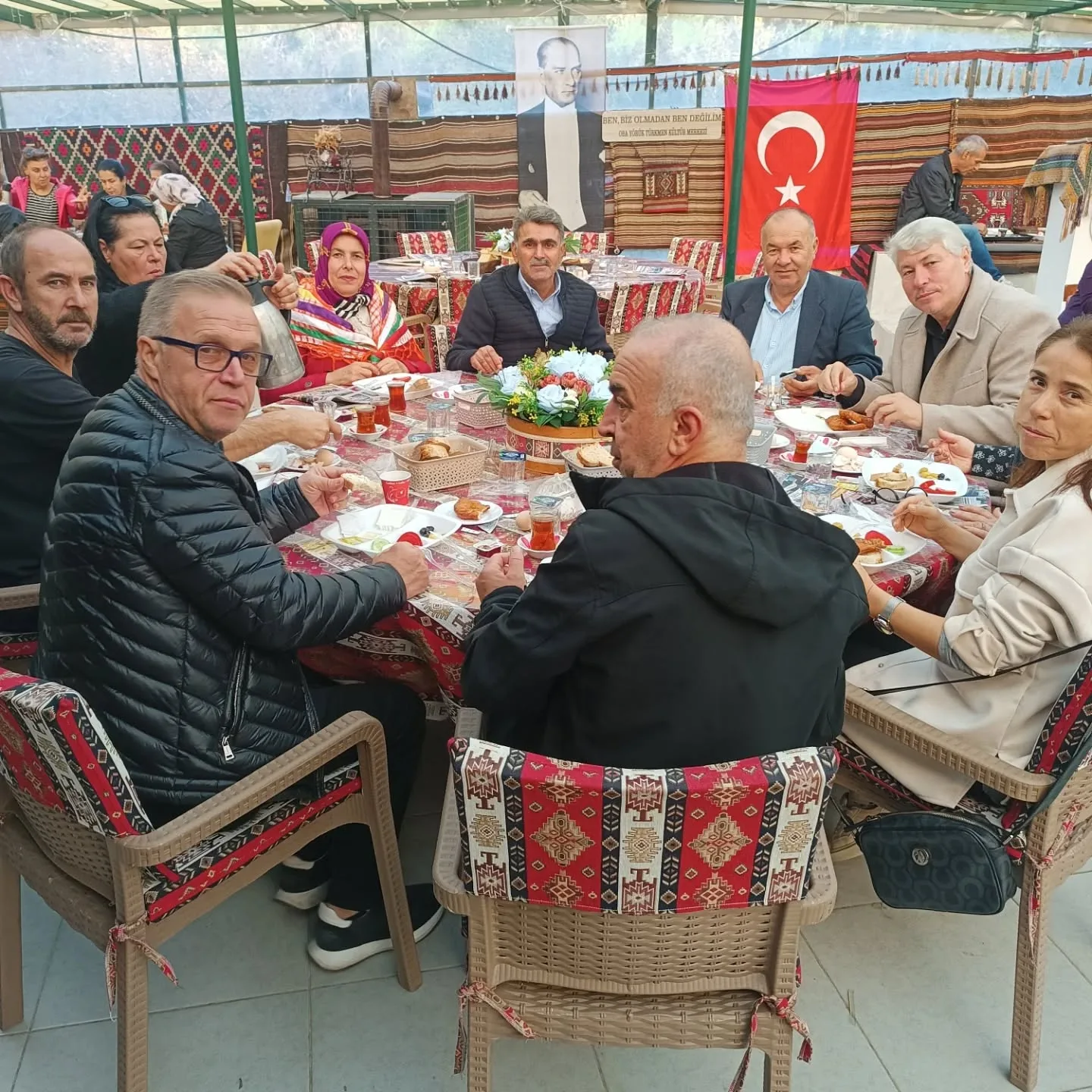 Kahvaltı programımıza katılan bize desteğini eksik etmeyen Bornova Kaymakamı Muzaffer Şahi…