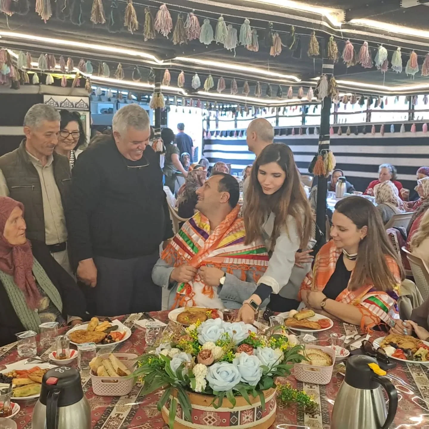 Anneler günü etkinliğinden .