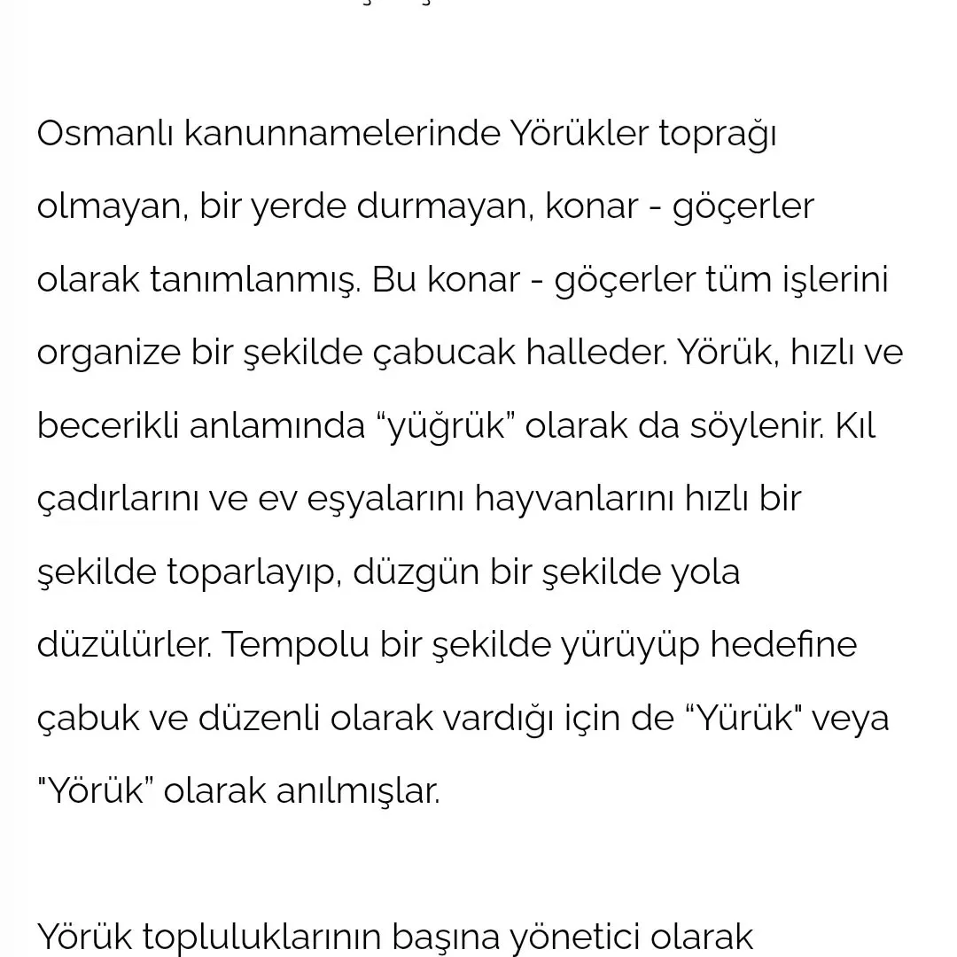 Yörük Türkmen Etkinliği