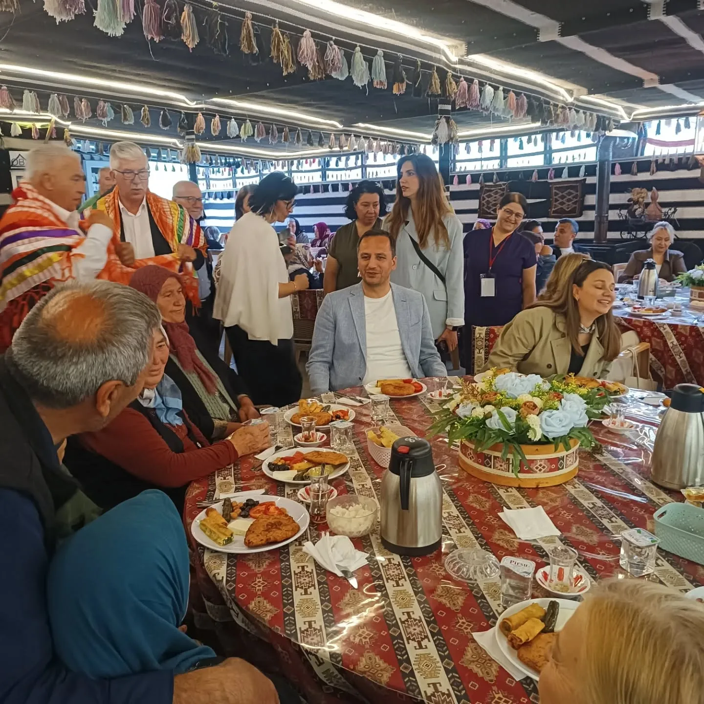 Anneler günü etkinliğinden .