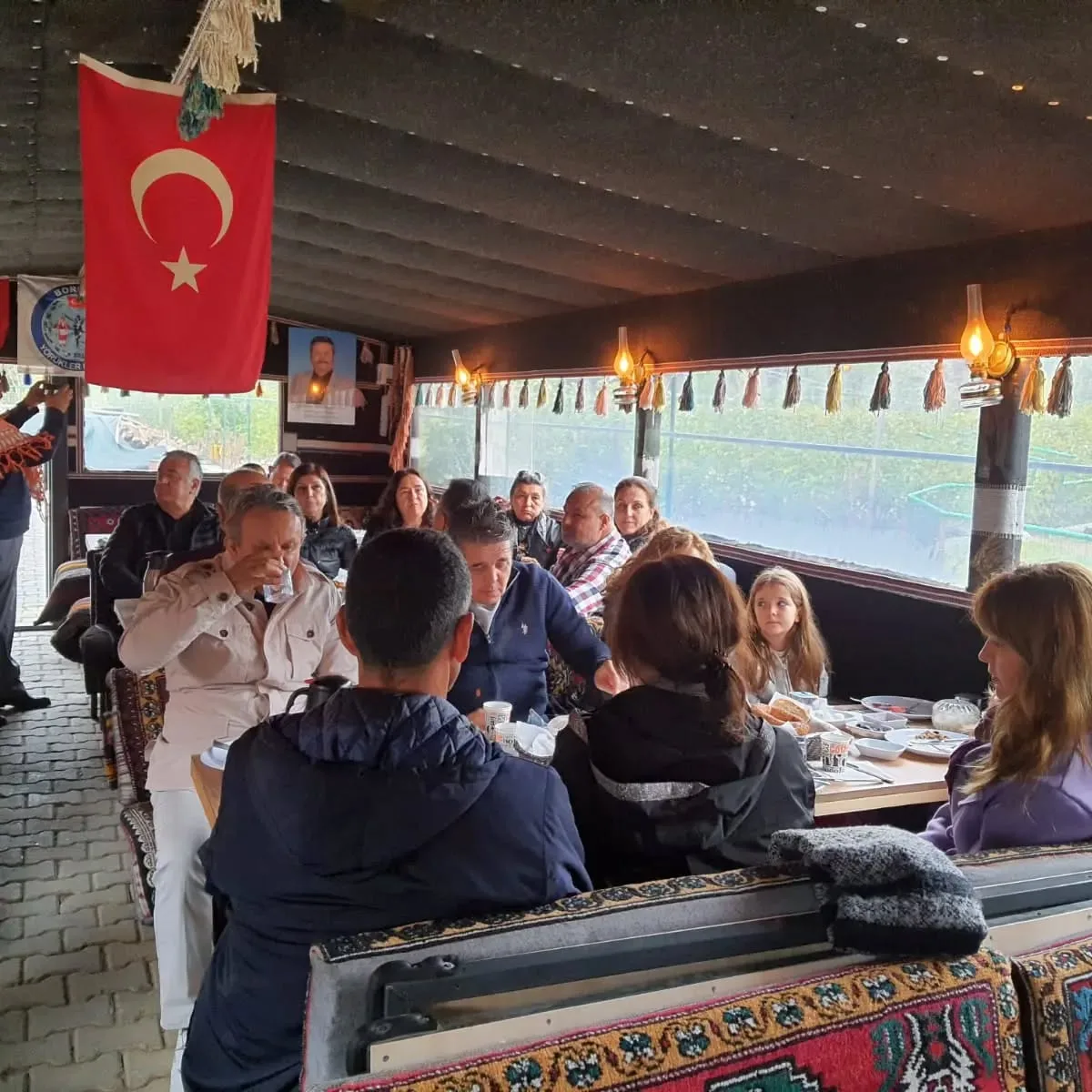 Bugün OBA mızin ziyaretçileri İzdeguç derneği üyeleri idi