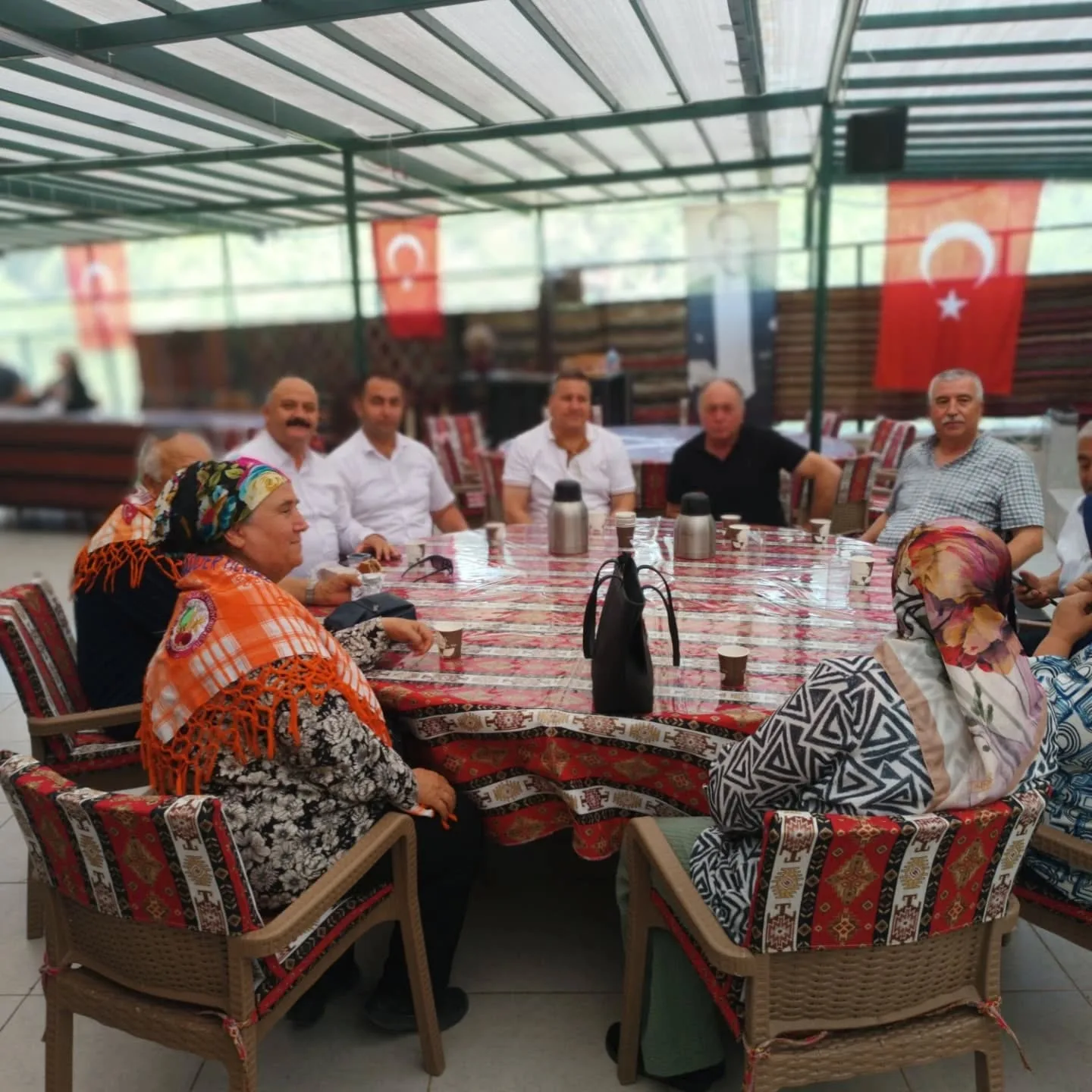 Geleneksel kurban bayramı bayramlaşması ve kavurma etkinliğimizi dost ve akrabalarımızın k…