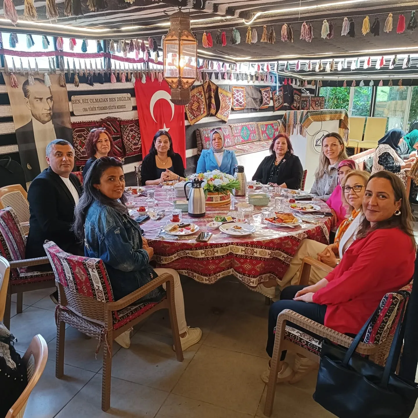 Anneler günü etkinliğinden .