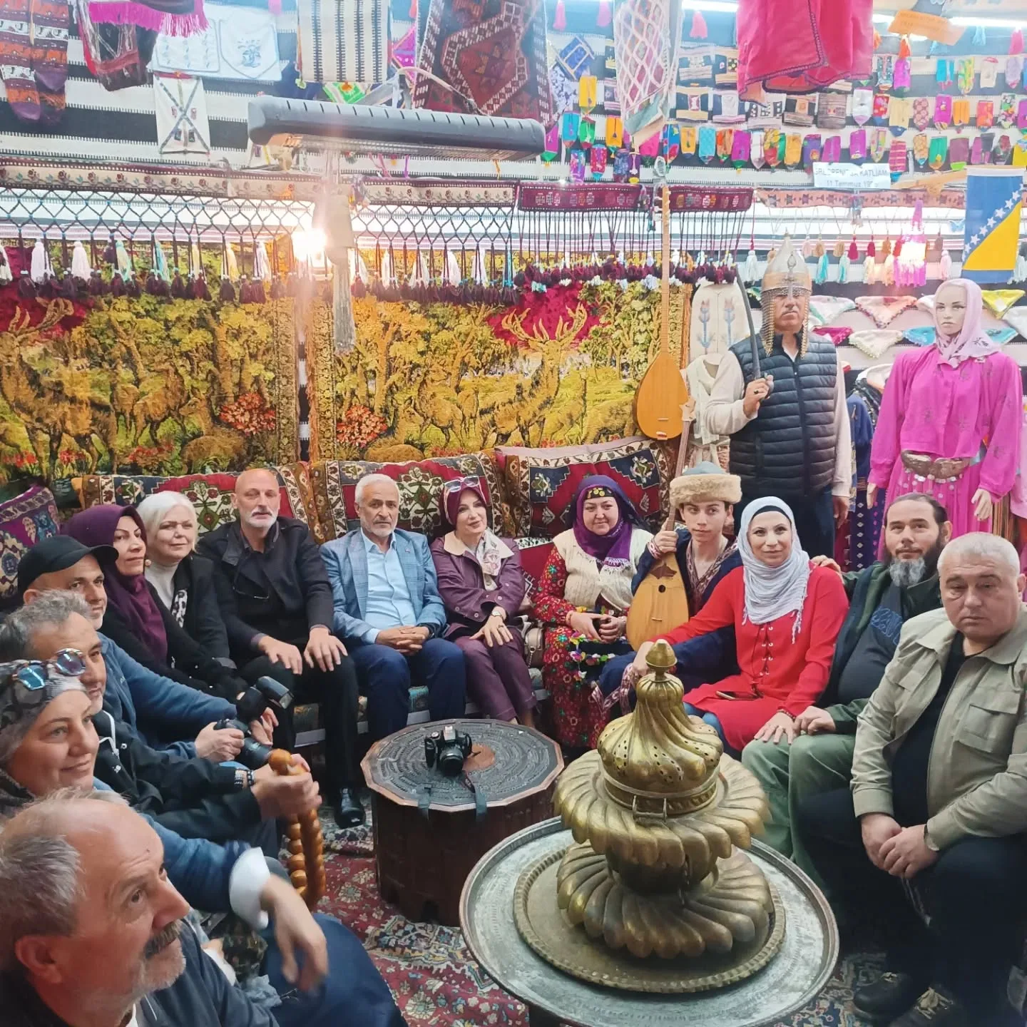 Sayın Manisa vekilimiz op.dr. Muzaffer Yurttaş liderliğinde manisa TEDD derneği OBA müzemi…