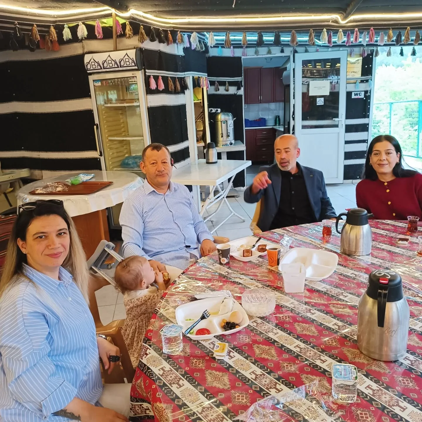 Muhtarlar federasyonu buluşmasından renkli kareler..