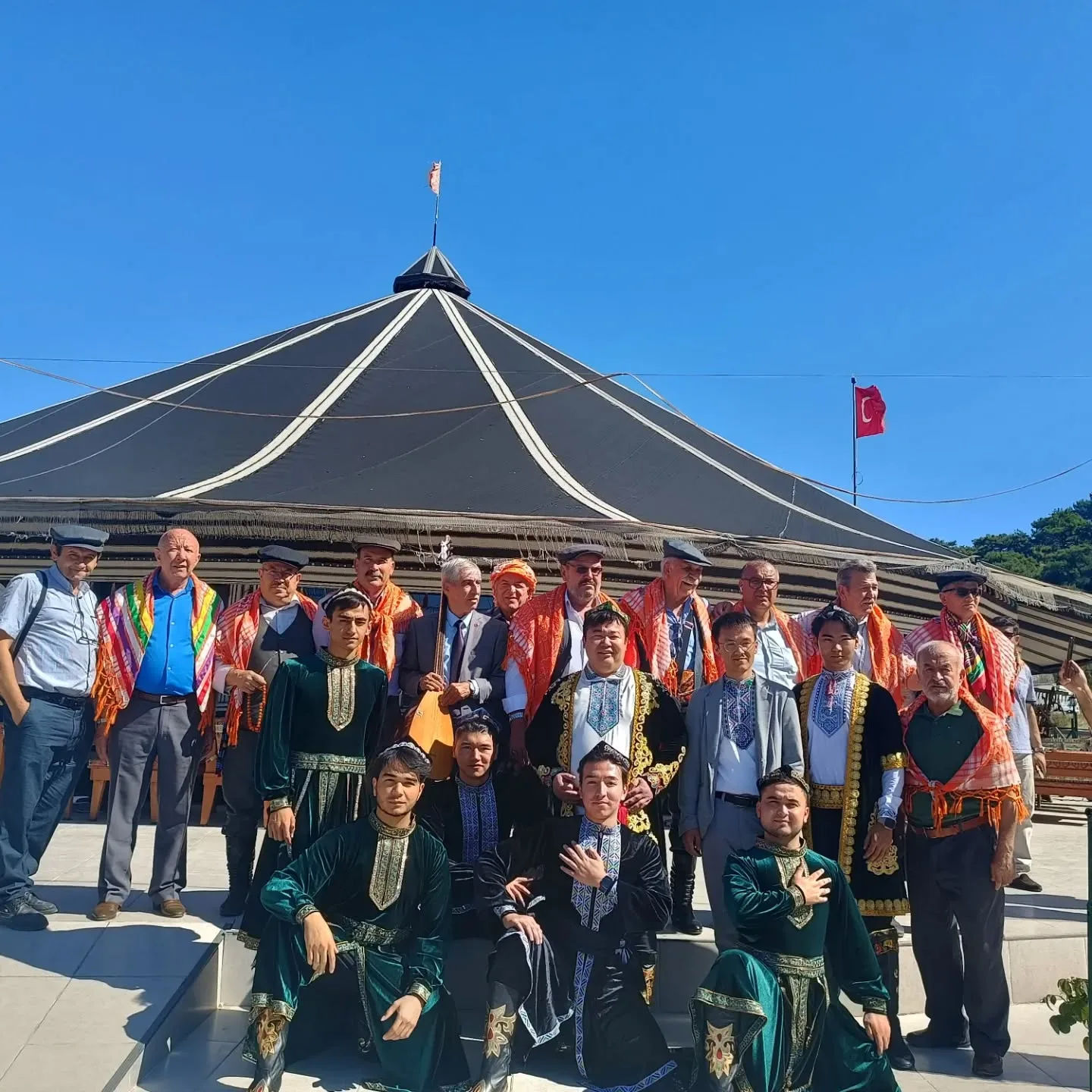 Bugün OBA müzemizin misafirleri Türk cumhuriyetlerinden Akrabalarımız. Çepni Federasyonu