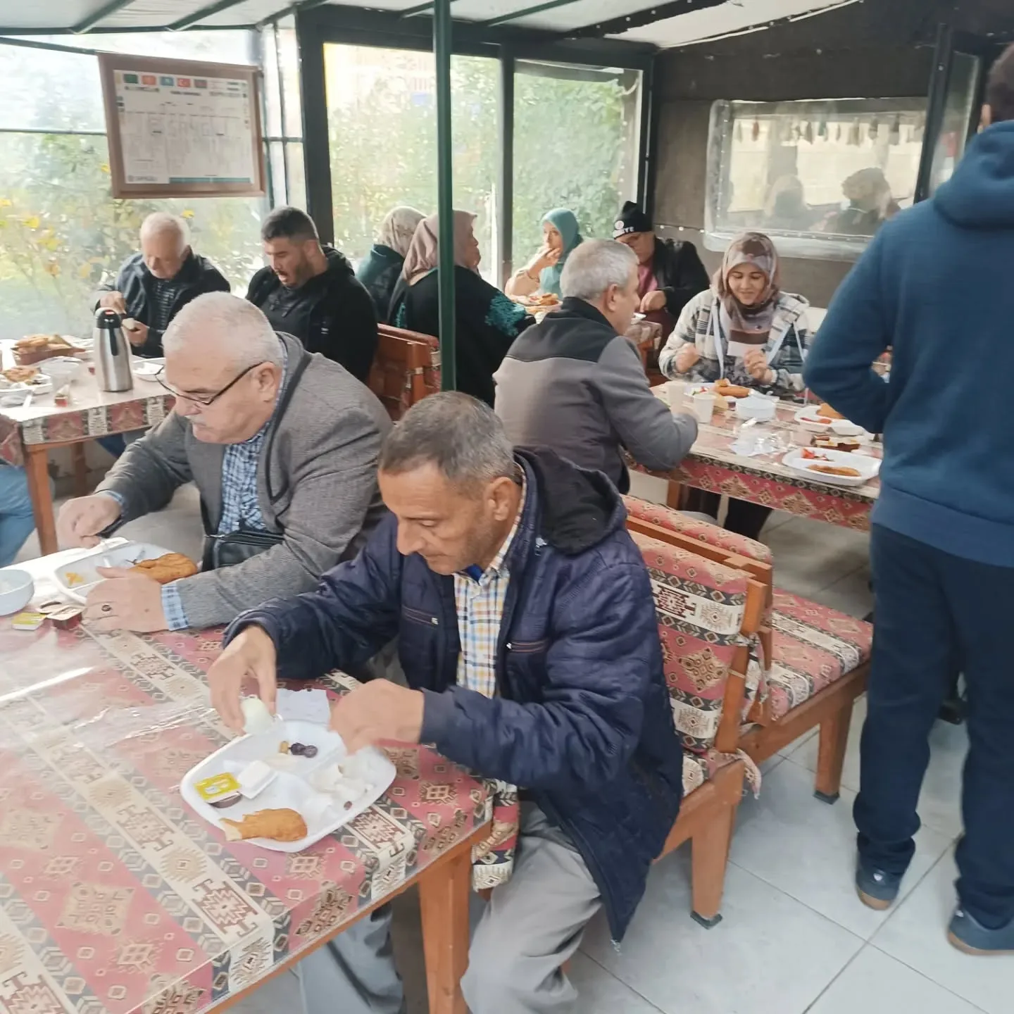 Bugün Geleneksel bu ayki kahvaltı etkinliğimizi yaptık. Akrabalarımızı gördük . Keyifli Za…