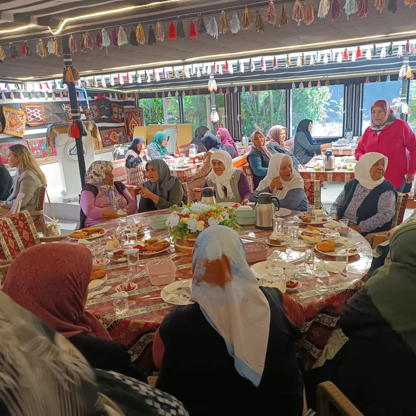 Anneler günü etkinliğinden .