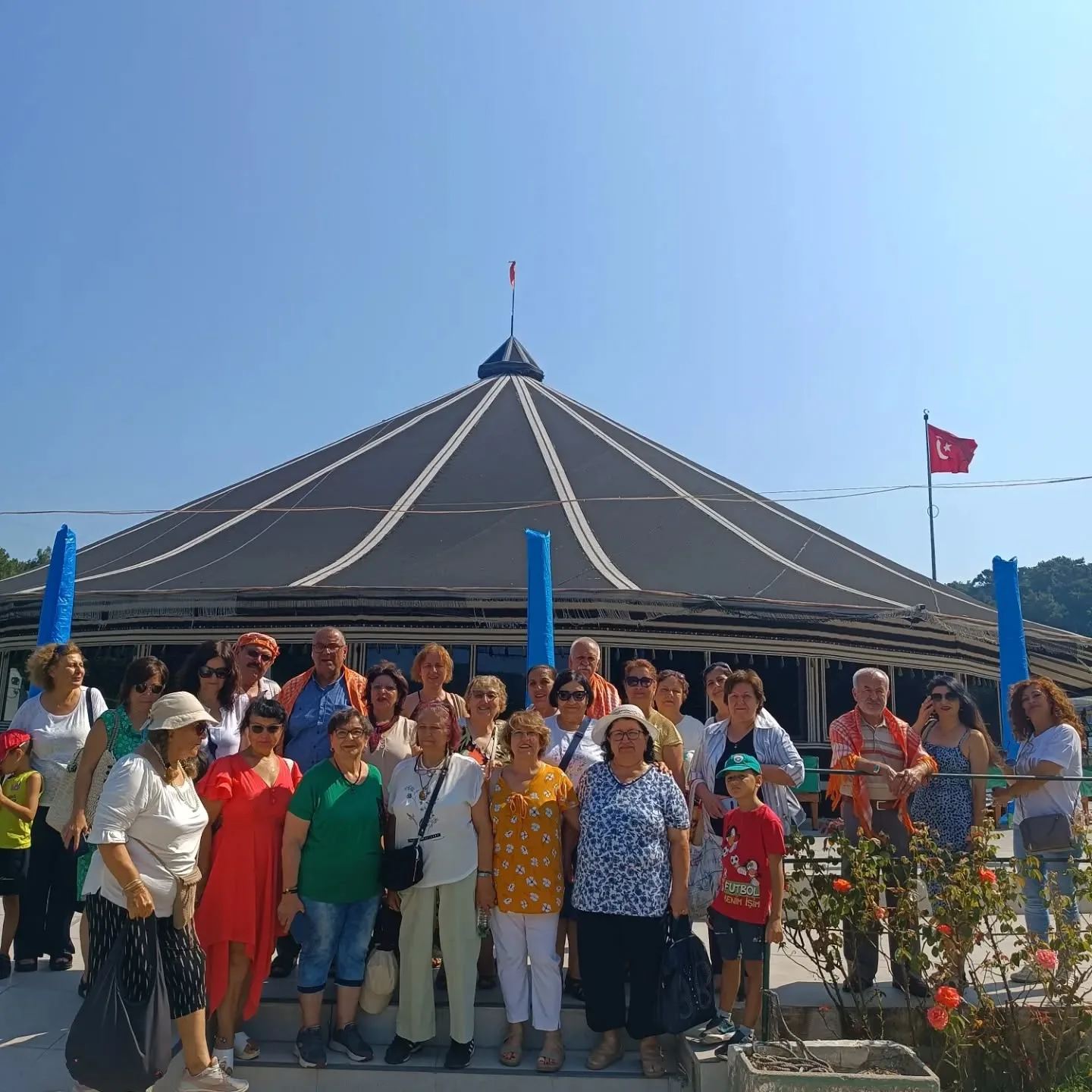 Bugün OBA müzemizin ziyaretçileri Karşıyaka 29 Ekim