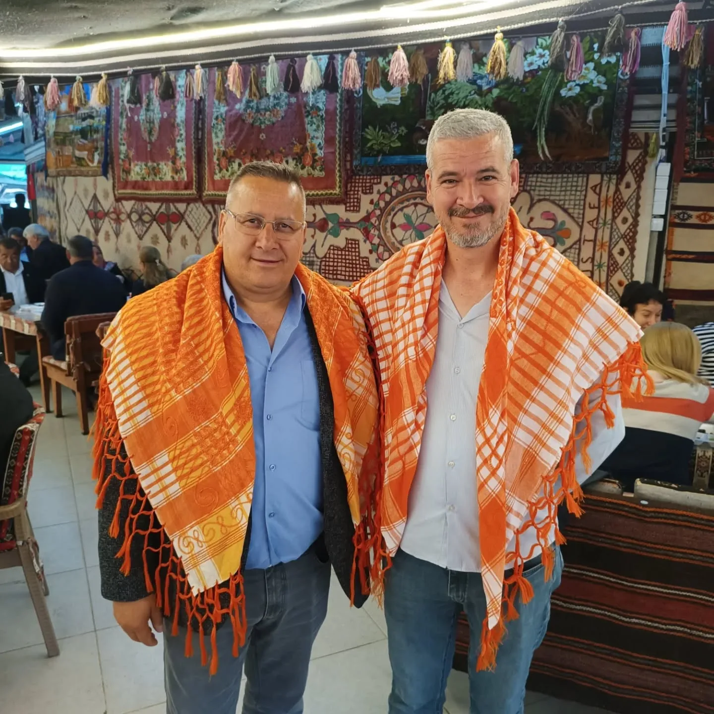 Muhtarlar federasyonu buluşmasından renkli kareler..