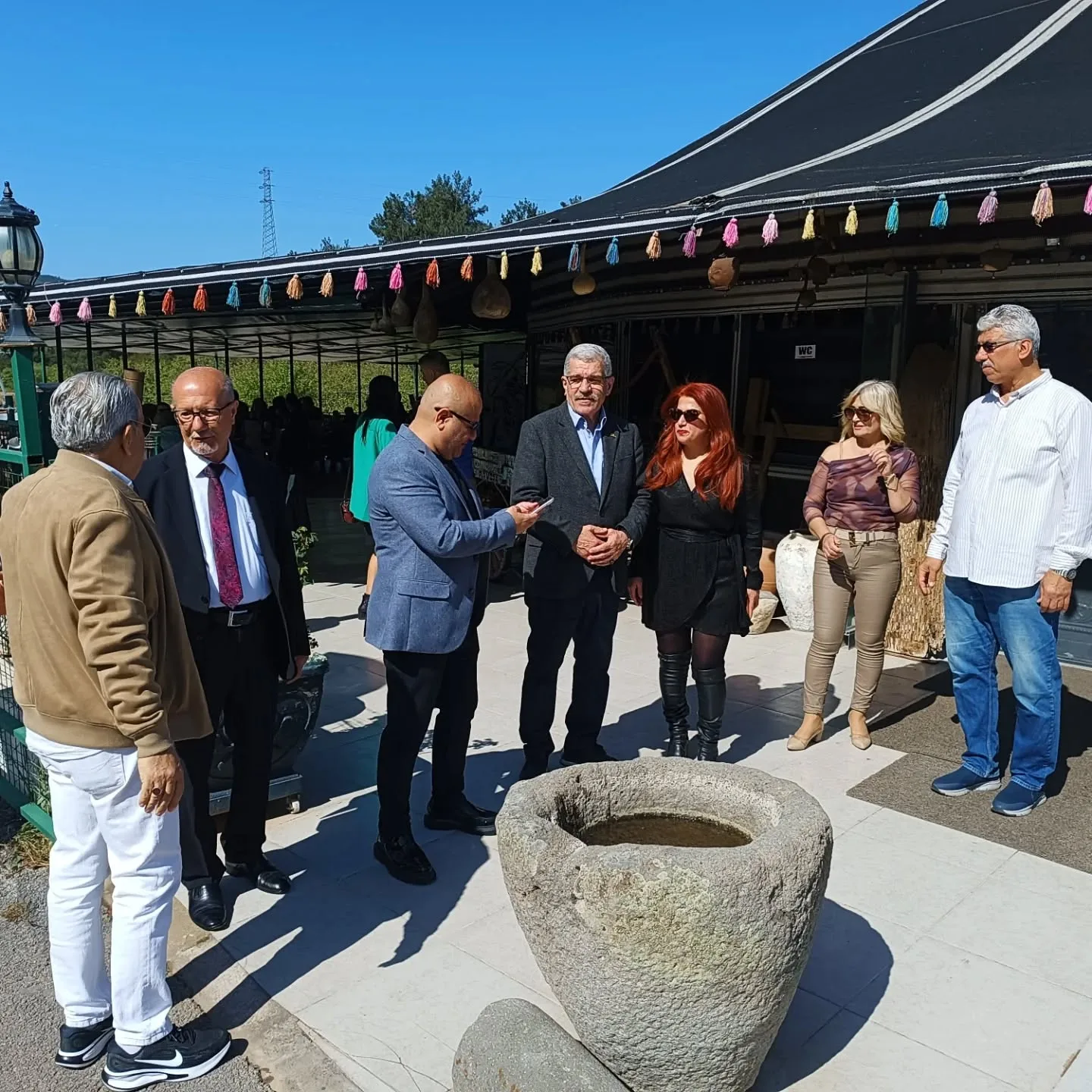 OBA müzemizi Bornova Esnaf ve Sanatkarları Odası üyeleri ve Oda Başkanı Sayın Aziz Talas v…