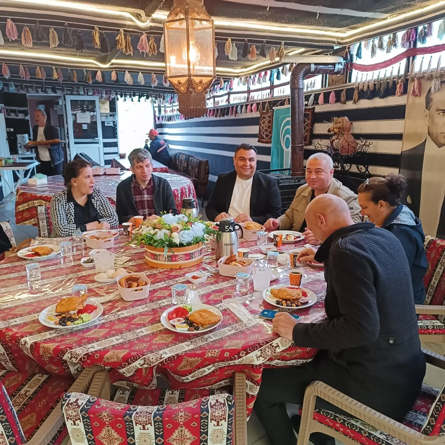 Sayın Manisa vekilimiz op.dr. Muzaffer Yurttaş liderliğinde manisa TEDD derneği OBA müzemi…