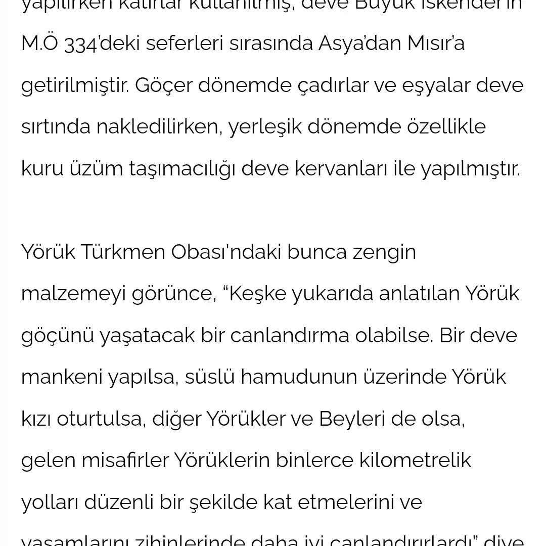 Yörük Türkmen Etkinliği