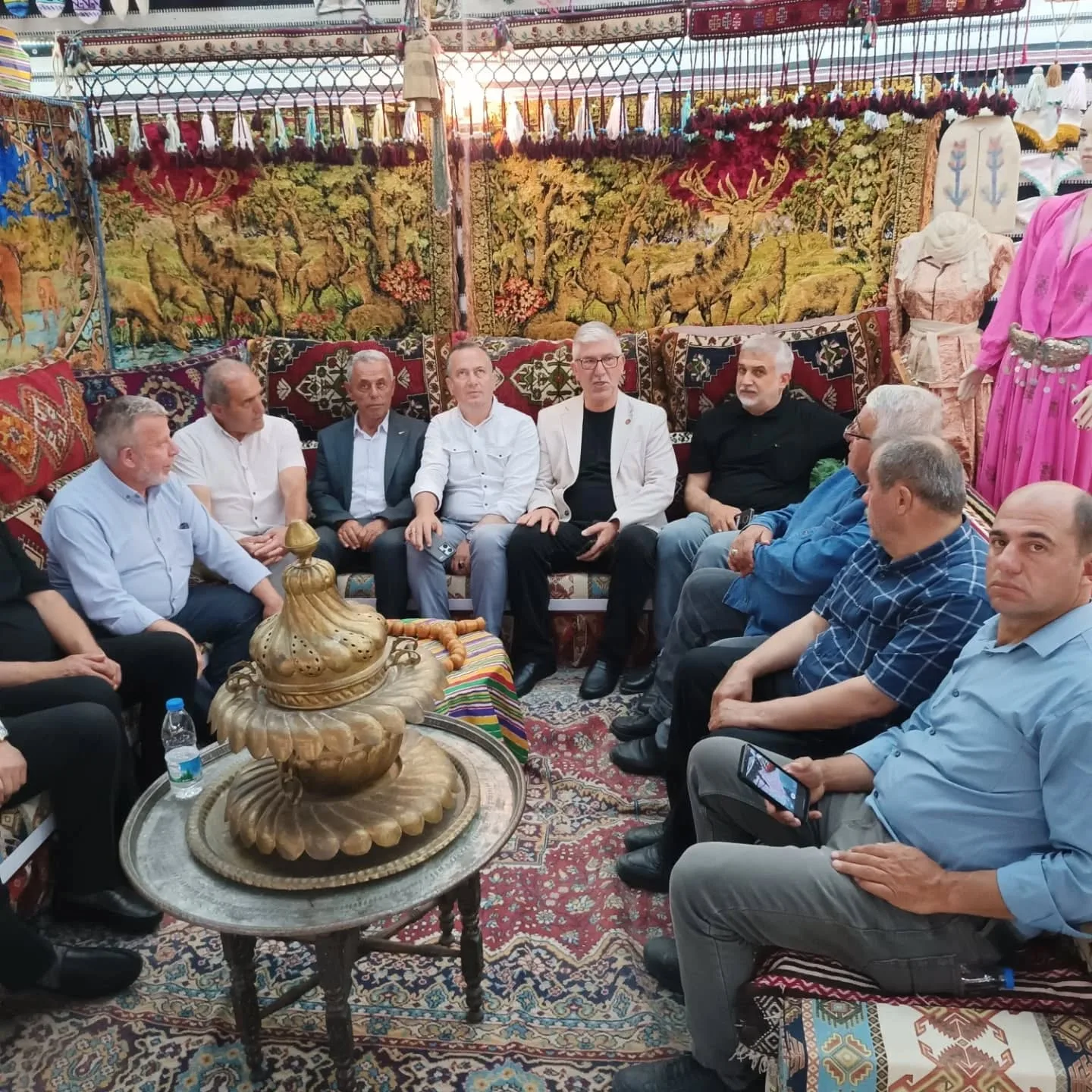 Beyşehir muhtarlar derneği üyeleri OBA müzemizi ziyaret ettiler. Yörük akrabalarımızla has…