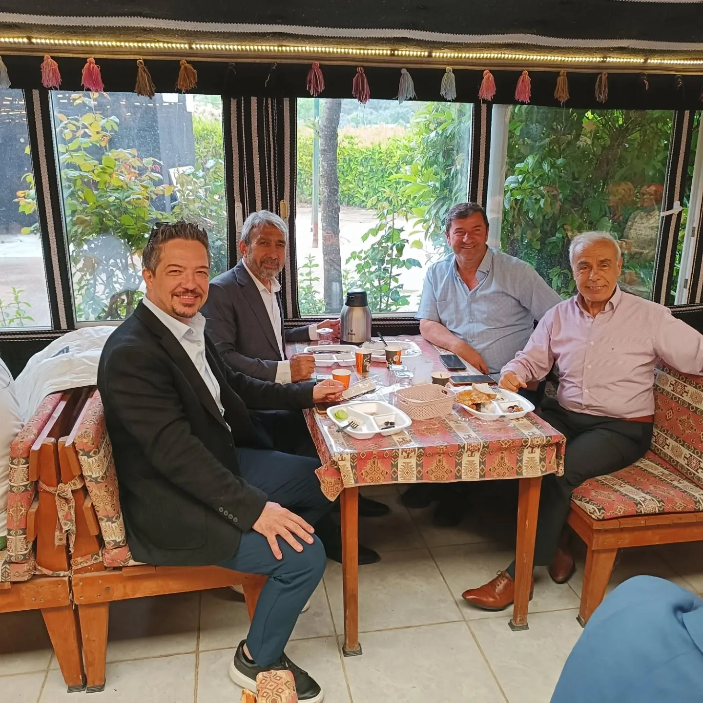 Muhtarlar federasyonu buluşmasından renkli kareler..
