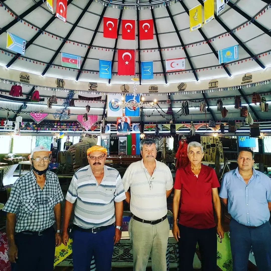 Mersinli Yörükler Derneği Başkanı Hidayet Dinçer Obamızı ziyaret etti. Federasyon Başkanım…