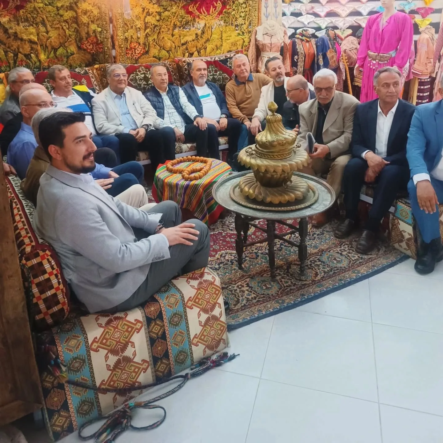 Borsiap üyelerine OBA müzemizi tanıttık. Sıcak bir ortamda dostlarımızla muhabbetten keyif…