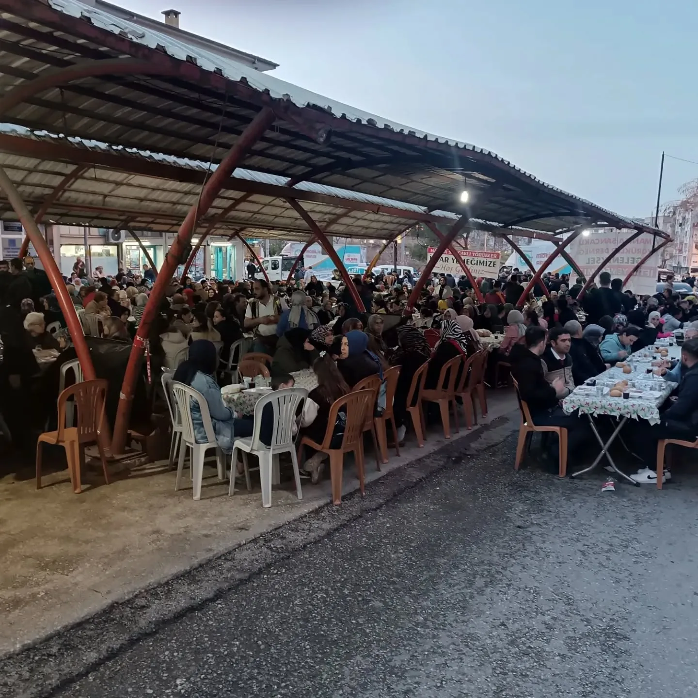 Manisa sancaklı Yörükleri derneğinin düzenlemiş olduğu iftar yemeği etkinliğine katıldık..