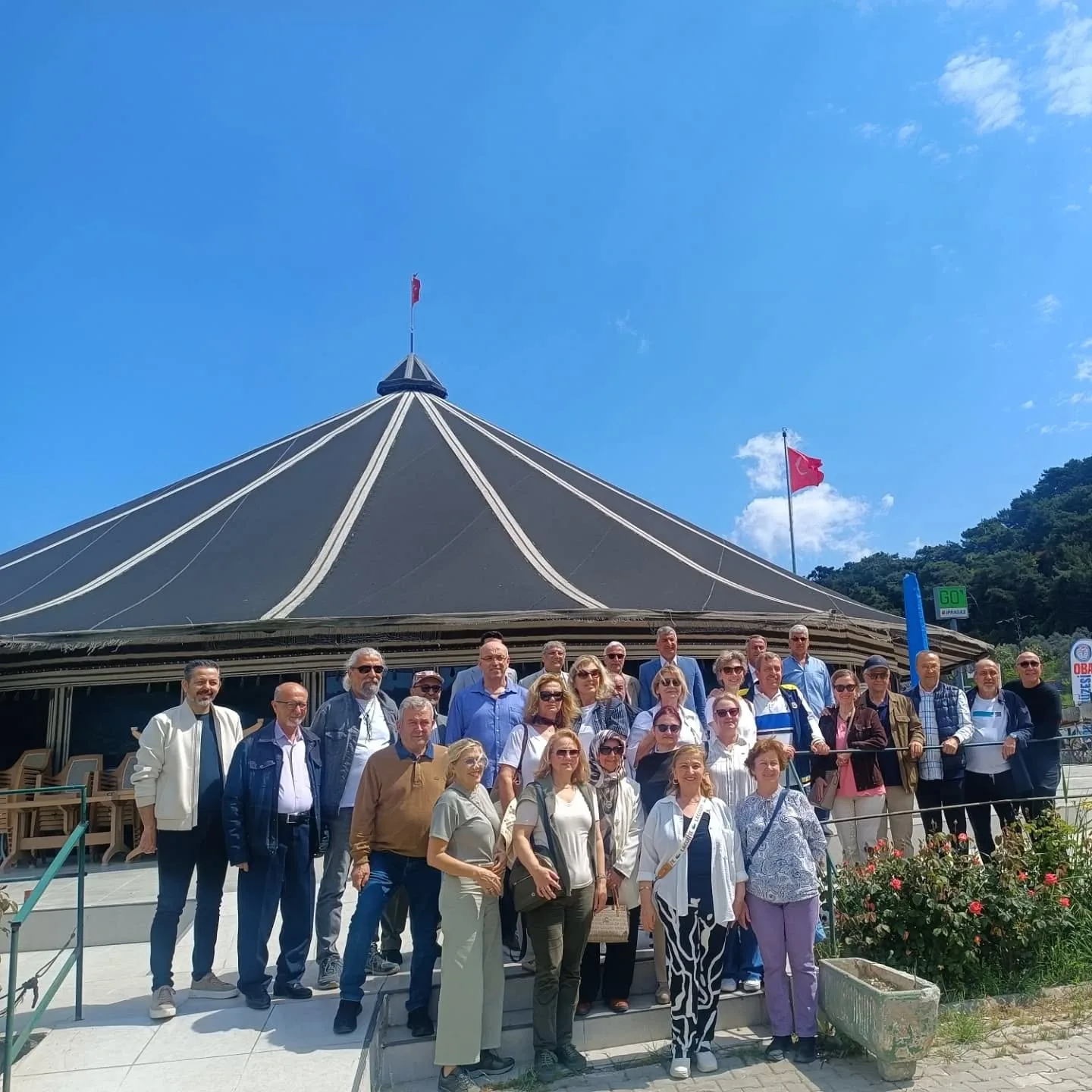 Borsiap üyelerine OBA müzemizi tanıttık. Sıcak bir ortamda dostlarımızla muhabbetten keyif…