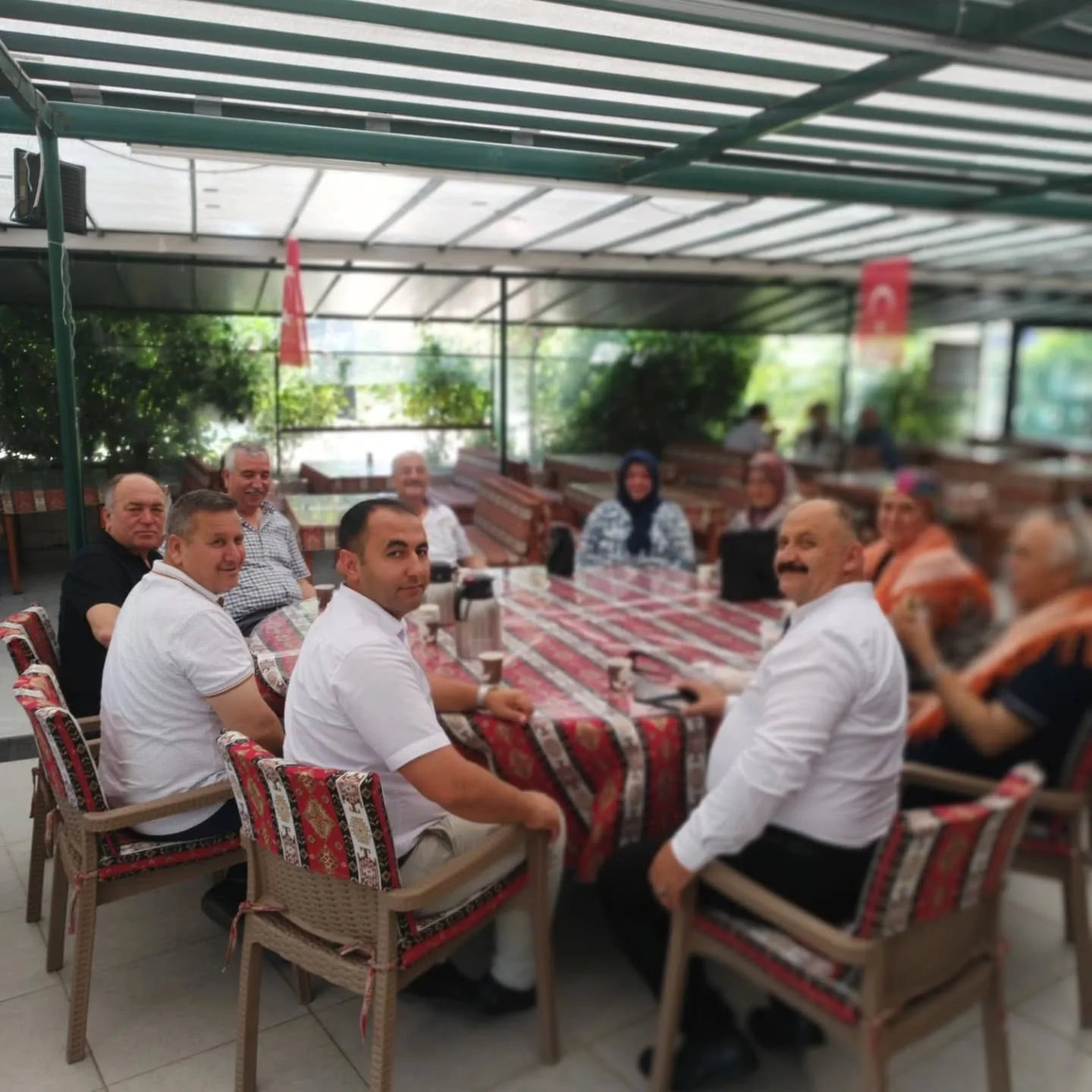 Geleneksel kurban bayramı bayramlaşması ve kavurma etkinliğimizi dost ve akrabalarımızın k…