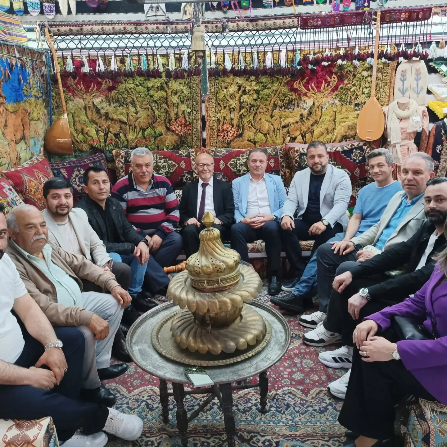 OBA müzemizi Bornova Esnaf ve Sanatkarları Odası üyeleri ve Oda Başkanı Sayın Aziz Talas v…