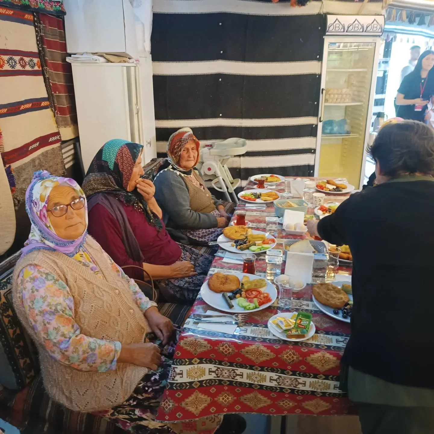 Anneler günü etkinliğinden .