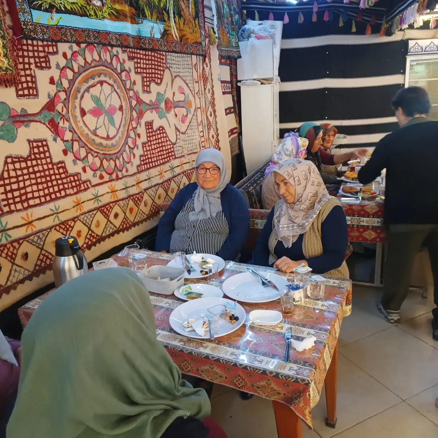 Anneler günü etkinliğinden .