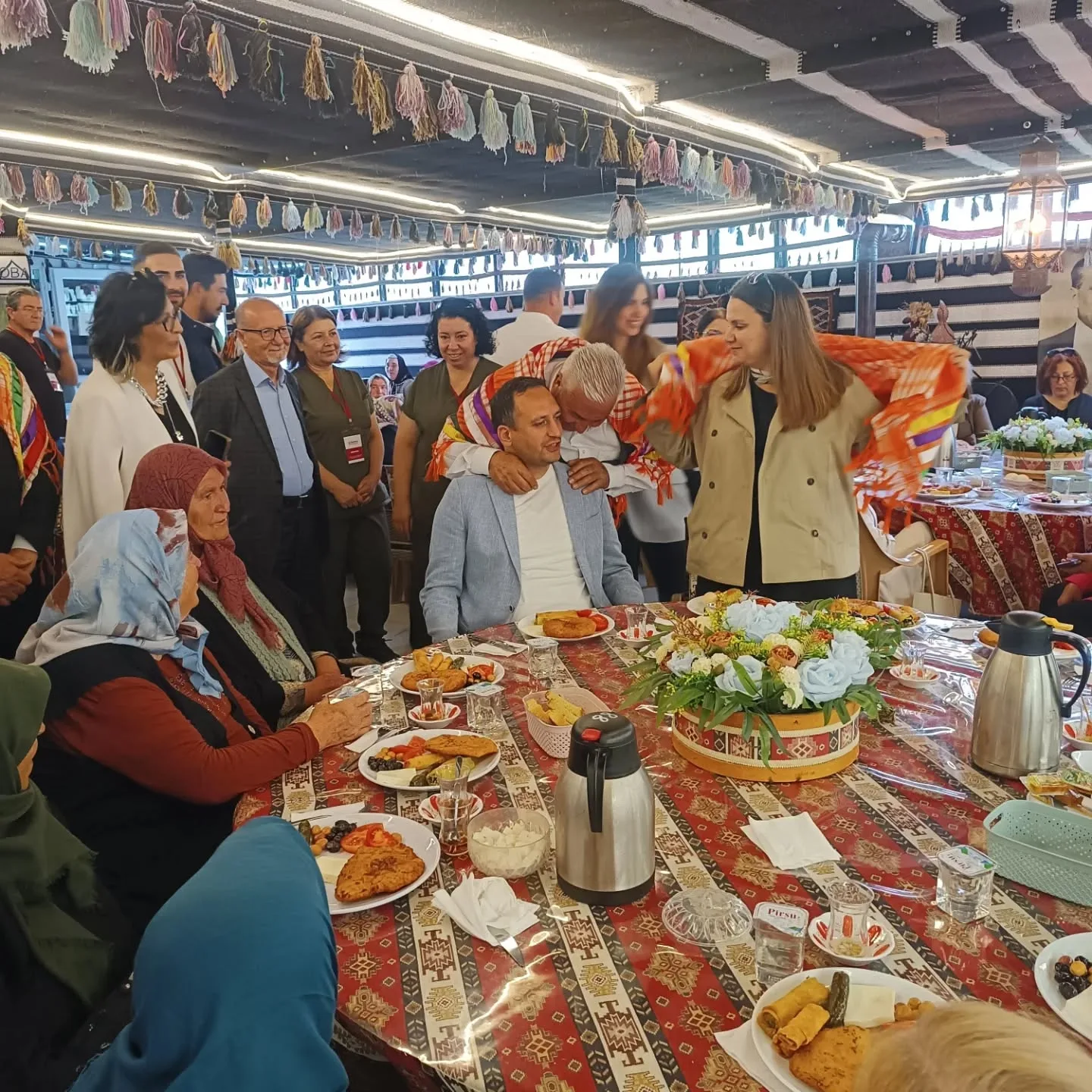 Anneler günü etkinliğinden .