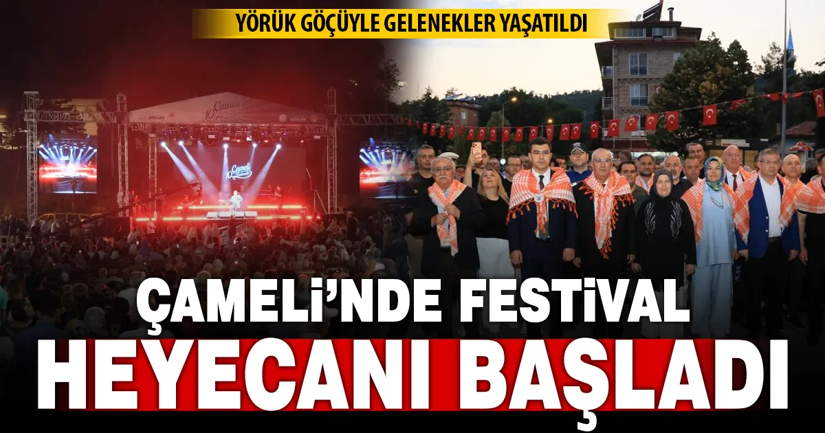 Çameli’de Yörük Ruhu: Geleneksel Göç Yürüyüşü ile Festival Coşkusu