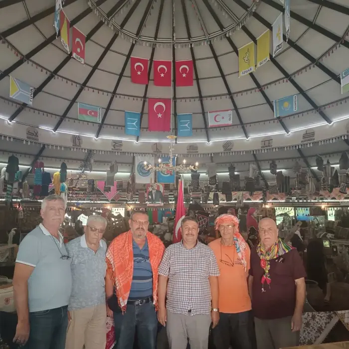 Konya dan akrabalarımiz geldi.Sayin Abtil Ateş sayın, Zeki Türker, Sayın Ramazan Çetin ve…