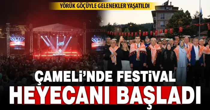 Çameli’de Yörük Ruhu: Geleneksel Göç Yürüyüşü ile Festival Coşkusu